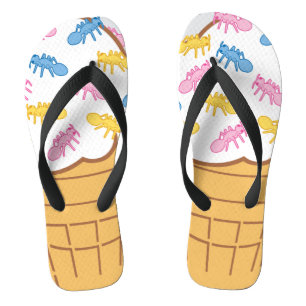 Tongs Crème de glace de la fourmi
