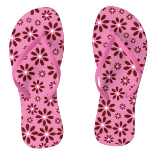 Tongs Daisies Simple Élégant Été Femme 