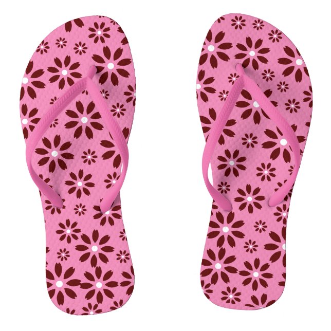 Tongs Daisies Simple Élégant Été Femme  (Semelle)