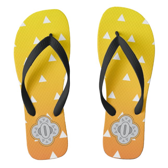 Tongs Damon Slayer Zenitsu Agatsuma Pair of Flip Flops (Semelle)