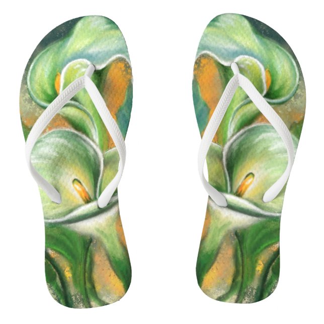 Tongs de Calla Lilies (Semelle)