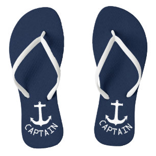 Tongs de capitaine d'ancre funky