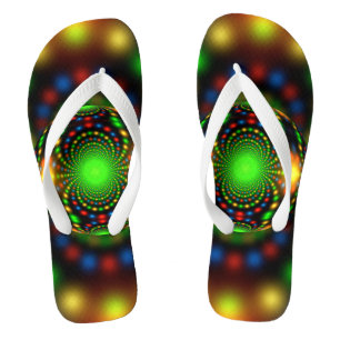 Tongs Décoration de Noël motif fractal