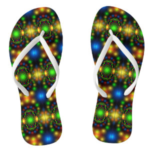 Tongs Décoration de Noël motif fractal
