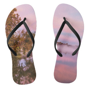 Tongs Délicieux Matin Rose