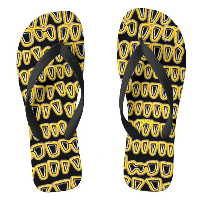 Tongs Dentiste dentaire Orthodontiste NEON jaune (Semelle)