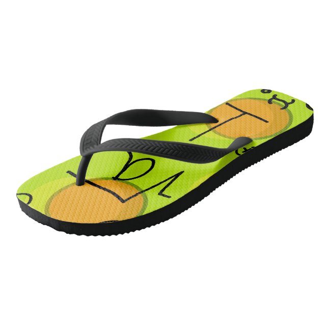 Tongs Dessin (Incliné)