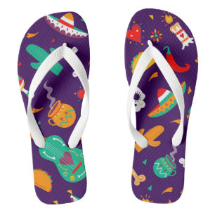 Tongs Dia De Los Muertos