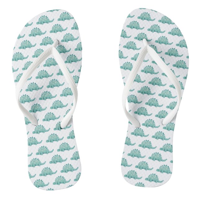 Tongs Dinosaur Stegosaurus Motif (Semelle)