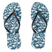 Dinosaures motif 01 w. BG DBlue