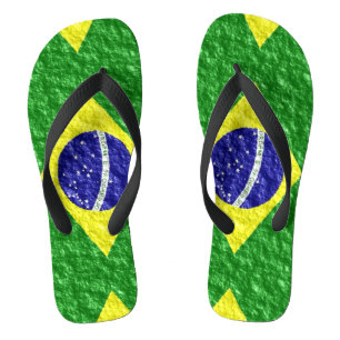 Tongs Drapeau brésilien