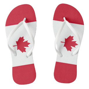 Tongs Drapeau Canada