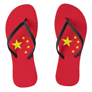 Tongs Drapeau Chine