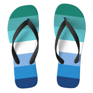 Tongs Drapeau de la fierté masculine gay