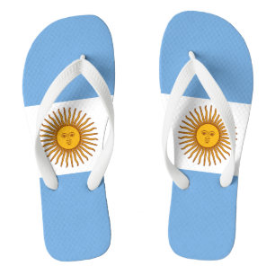 Tongs Drapeau de l'Argentine Bandera De Argentina