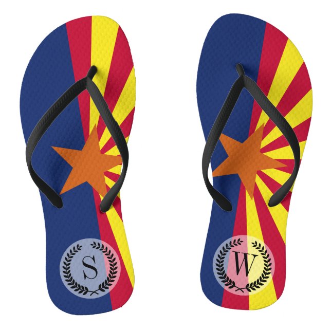 Tongs Drapeau d'état de l'Arizona (Semelle)