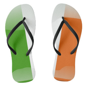 Tongs Drapeau irlandais brillant