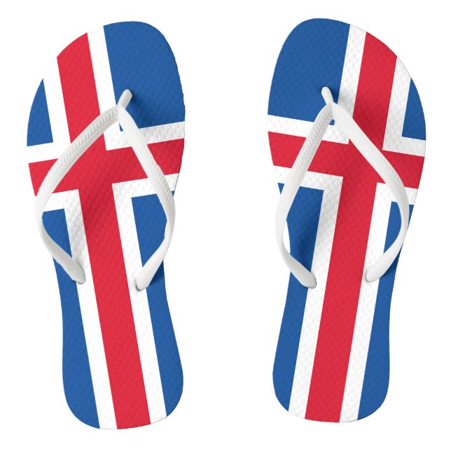 Tongs Drapeau Islande (Semelle)