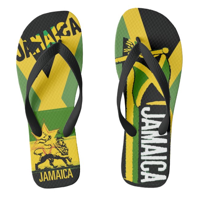 Tongs Drapeau jamaïcain (Semelle)