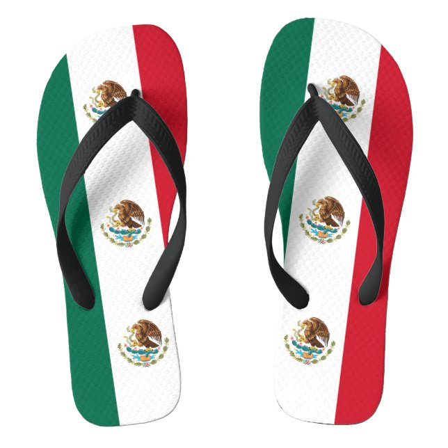 Tongs Drapeau mexicain (Semelle)