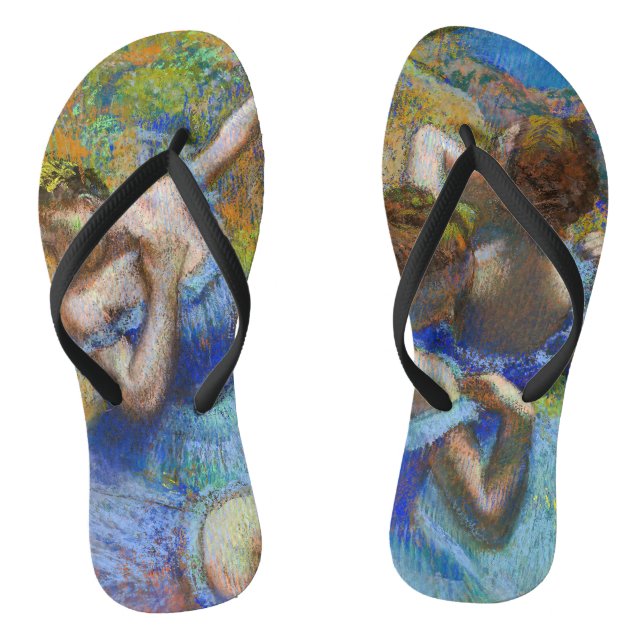 Tongs Edgar Degas - Danseurs Bleus (Semelle)