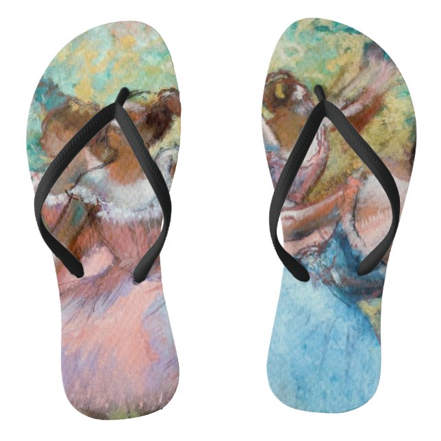 Tongs Edgar Degas - Quatre Ballerinas sur scène (Semelle)
