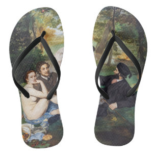 Tongs Edouard Manet - Déjeuner sur l'Herbe
