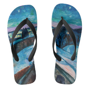 Tongs Edvard Munch - Nuit étoilée 1922