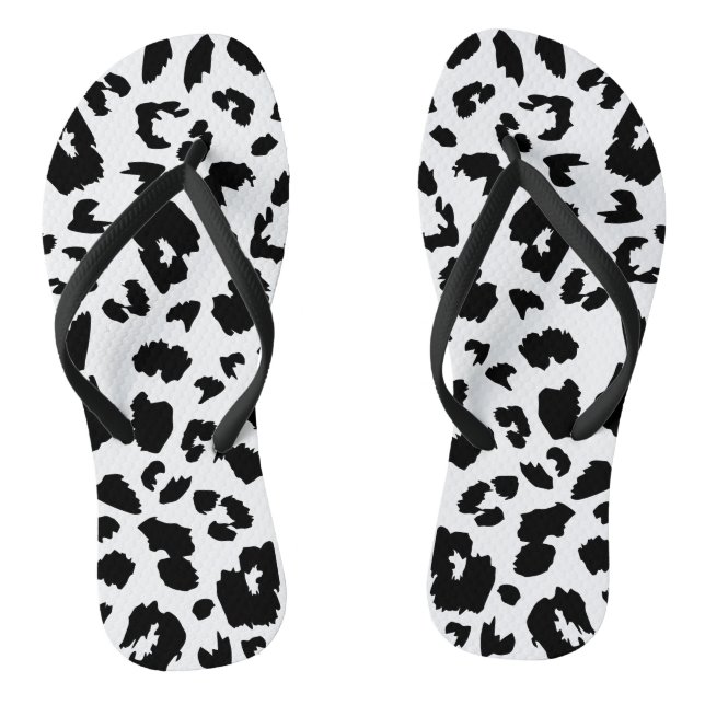 Tongs Empreinte de léopard personnalisable (Semelle)