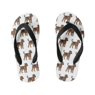 Tongs Enfants Airedale terrier dog cartoon