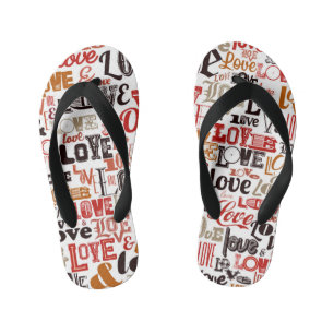 Tongs Enfants Amour 1