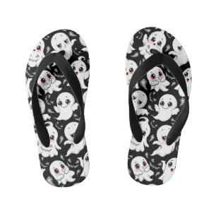 Tongs Enfants Baby Ghosts Éffrayant mignon Halloween humeur