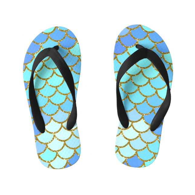 Tongs Enfants Balances de sirènes turquoise (Semelle)