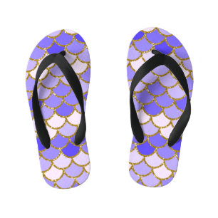 Tongs Enfants Balances de sirènes violettes