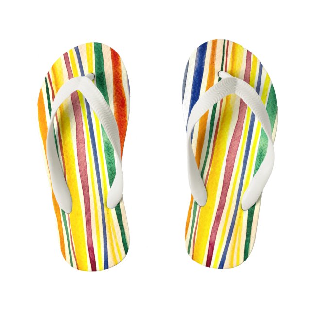 Tongs Enfants bandes d'été (Semelle)