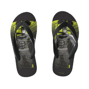 Tongs Enfants Batman Power Up Caractère Art