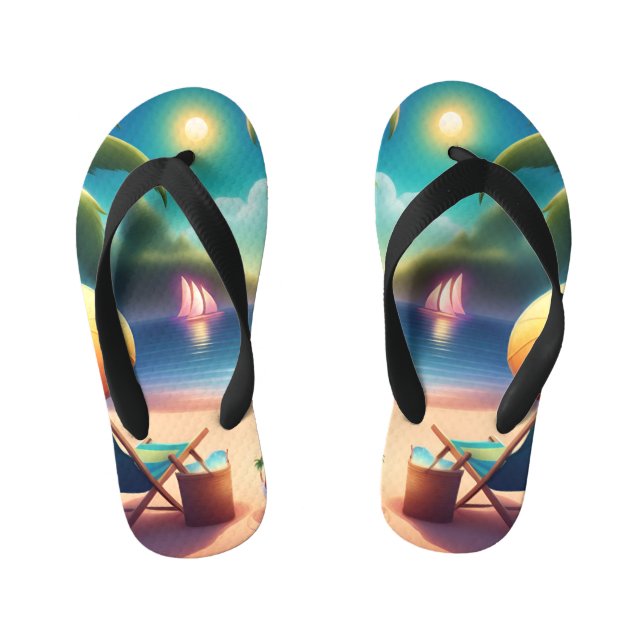 Tongs Enfants belle plage (Semelle)