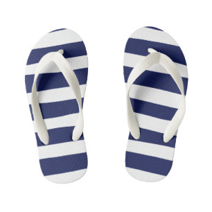 Tongs Enfants Bleu et blanc