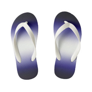 Tongs Enfants bleu océanique
