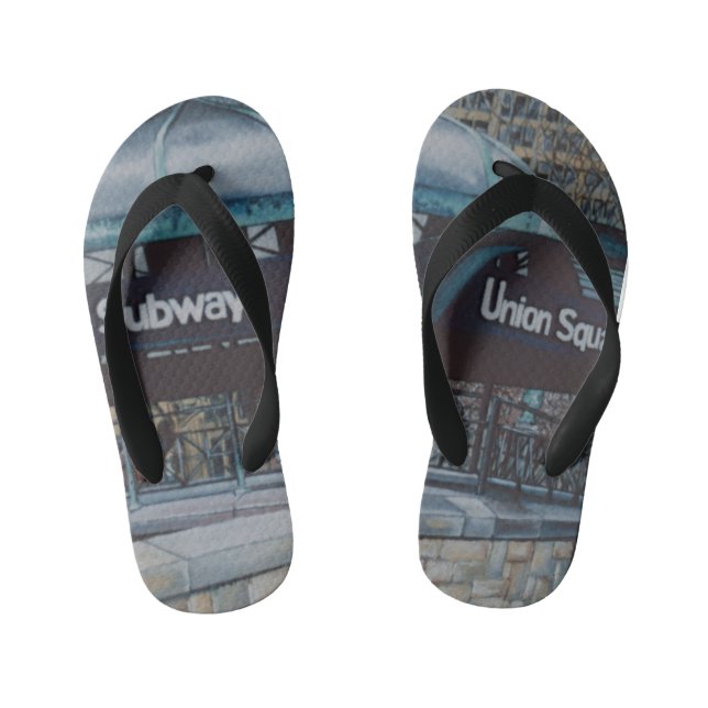 Tongs Enfants Blues souterrains (Semelle)