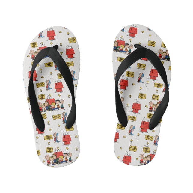 Tongs Enfants cacahuètes | Le bonheur, c'est... (Semelle)