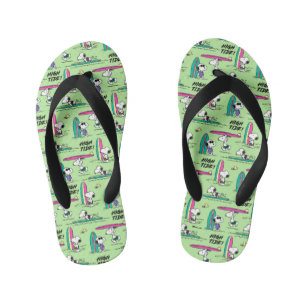 Tongs Enfants cacahuètes   Snoopy Ocean High Tide Motif