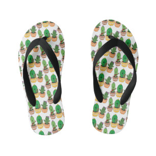 Tongs Enfants Cactus trio chantante mignonne dessin animé