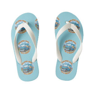 Tongs Enfants Camion de livraison de courrier héroïque "Distribu
