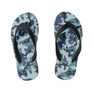 Tongs Enfants Camouflage de la marine