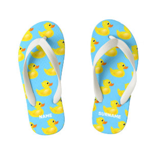 Tongs Enfants Canards en caoutchouc de Kawaii