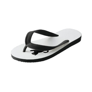 Tongs Enfants Cat dit bonjour