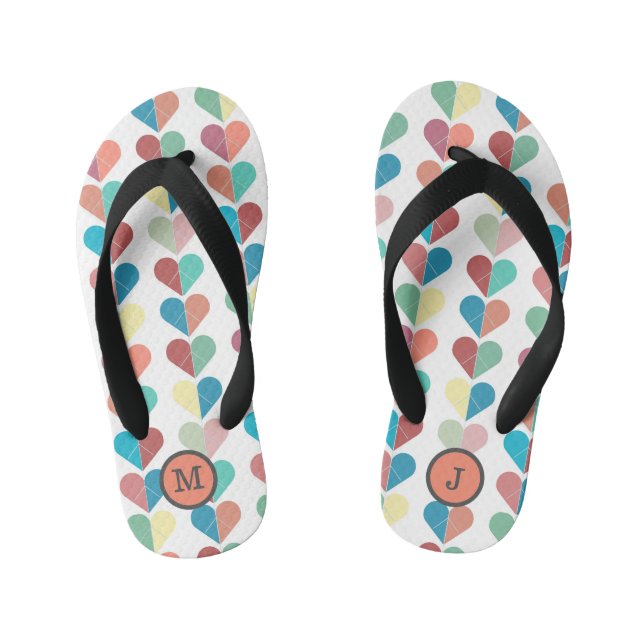 Tongs Enfants Chaîne de Coeurs (Semelle)
