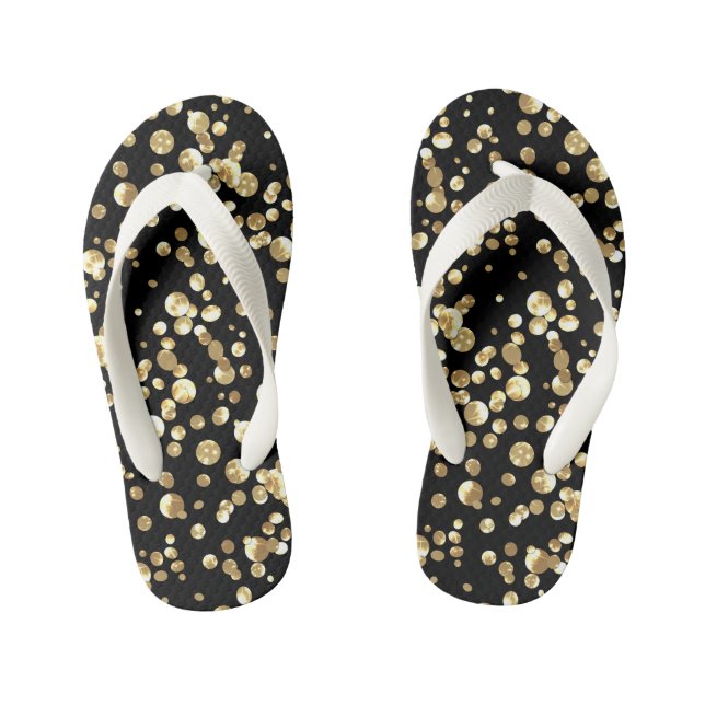 Tongs Enfants confetti d'or (Semelle)