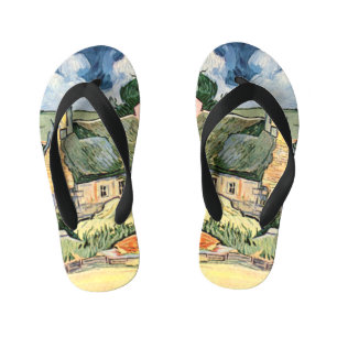 Tongs Enfants Cottages Toits de Chaume  Cordevill Vincent  van G